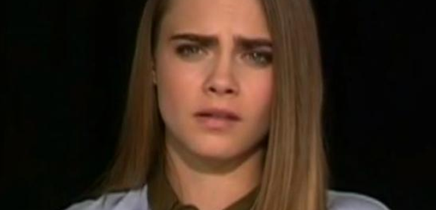 Cara Delevingne Awkward Interview