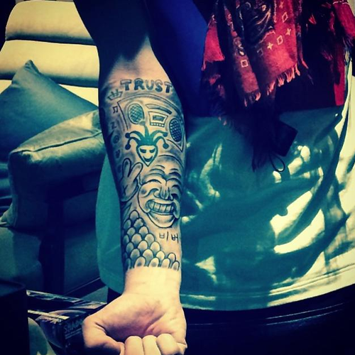 Justin Bieber proud of his tattoos