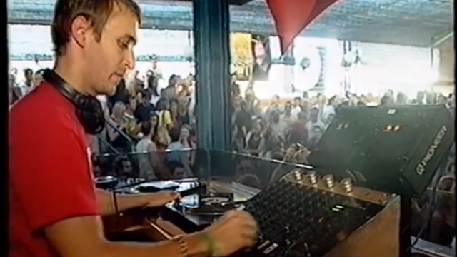 David Guetta Throwback Ibiza Djing video 