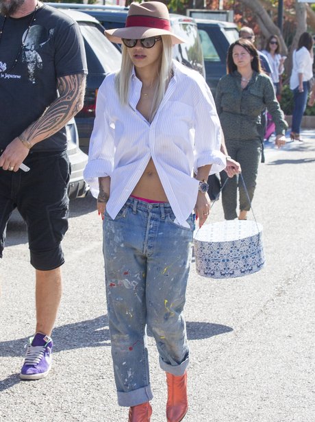 Rita Ora in Ibiza