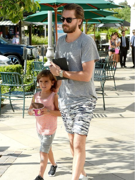 Scott Disick and Son Mason