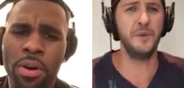 Jason Derulo and Luke Bryan virtual duet