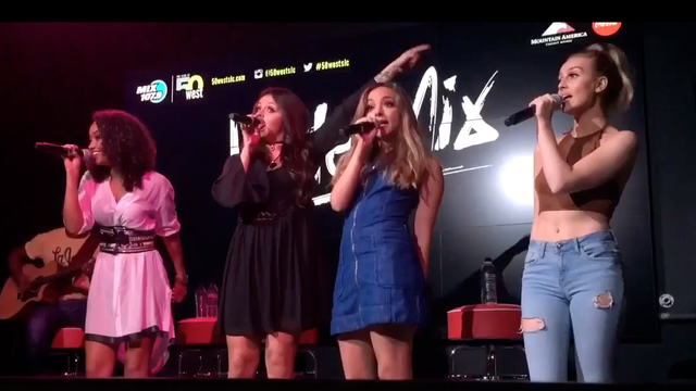 Little Mix Performing video 