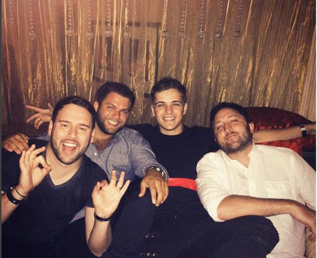 Martin Garrix and Scooter Braun