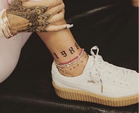 Rihanna New '1988' Tattoo