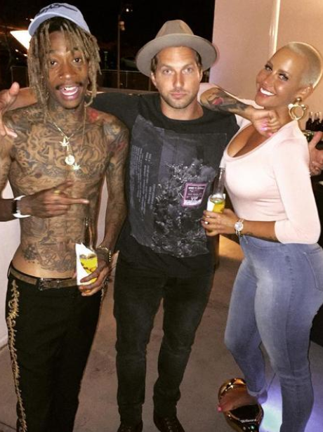 Wiz Khalifa and Amber Rose