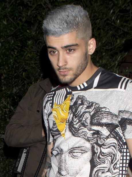 Zayn Malik's been raiding the hair dye aisle of late - but we're LOVING  this silver... - Capital
