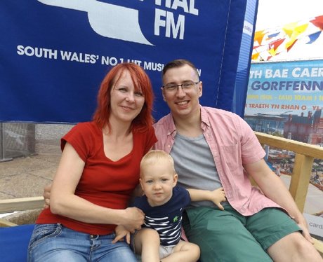 Sinclair VW At Cardiff Bay Beach - 20.08.2015