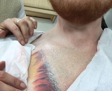 Ed Sheeran Lion Tattoo Instagram