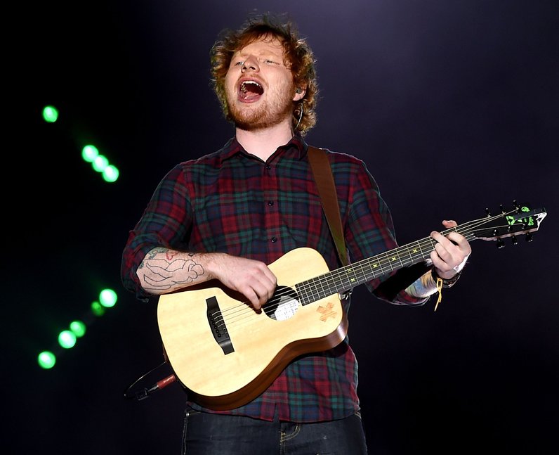 Ed Sheeran live at Fusion Festival 2015