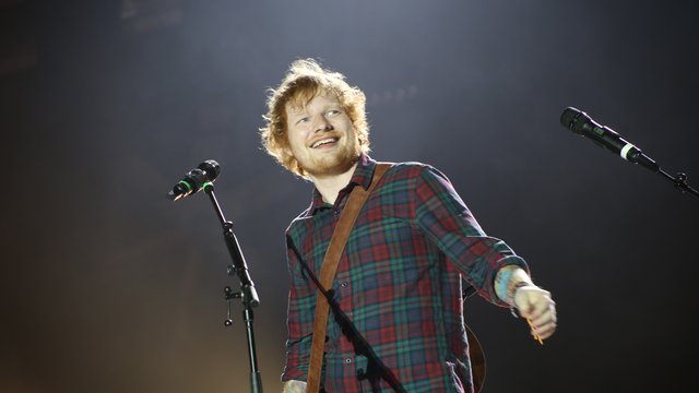 Ed Sheeran live at Fusion Festival 2015