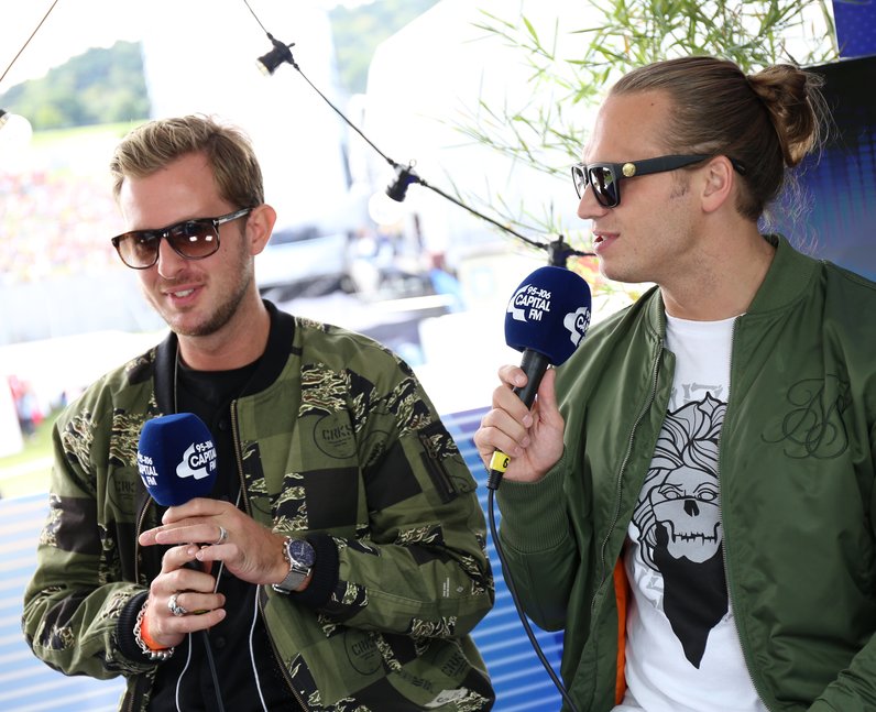 Sigma backstage at Fusion Festival
