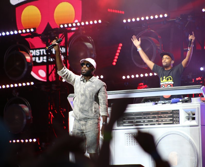 Tinie Tempah live at Fusion Festival 2015