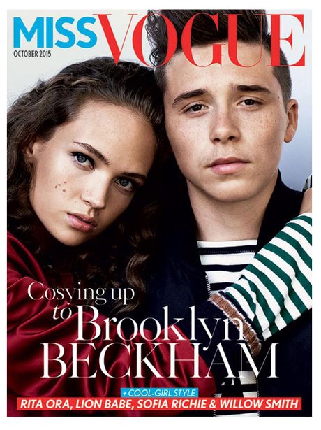 Brooklyn Beckham Miss Vogue Magazine 2015