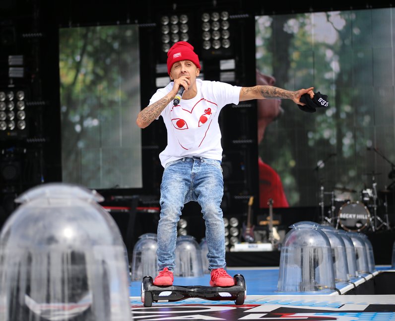 Dappy live at Fusion Festival 2015