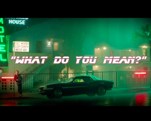 Justin Bieber what do you mean? video