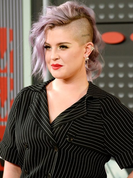 Kelly Osbourne arrives at the 2015 MTV Video Music
