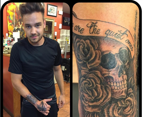 Liam Payne new dragon tattoo