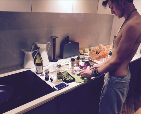 Tristan The Vamps Cooking