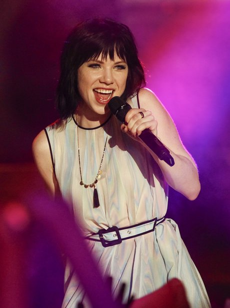 Carly Rae Jepsen performs at the MTV World Stage L