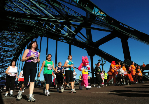 Great North RUn RUnners