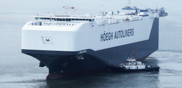 Hoegh Target world's biggest car carrier ship