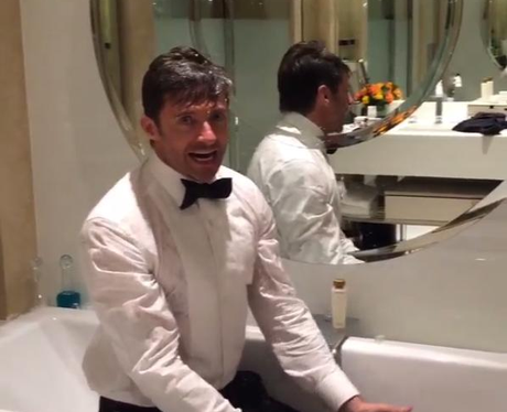 Hugh Jackman Ice Bucket Challenge 2015