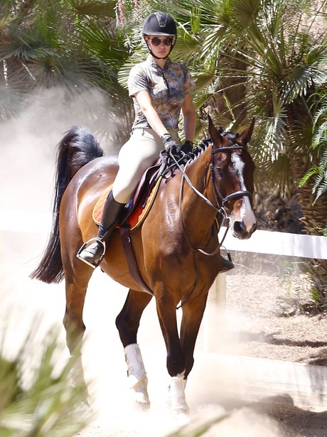 Iggy Azalea horse riding