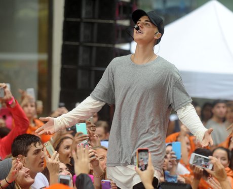 Justin Bieber The Today Show