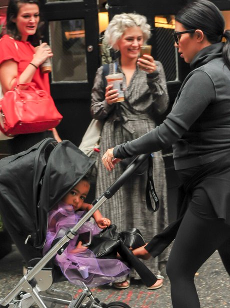 Kim Kardashian and North West Princess Outfit