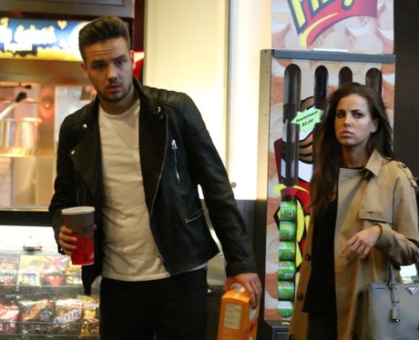 Liam Payne and girlfriend at the movies