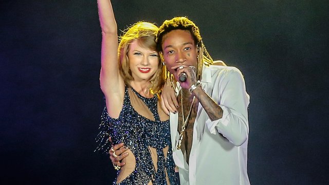 Taylor Swift and Wiz Khalifa