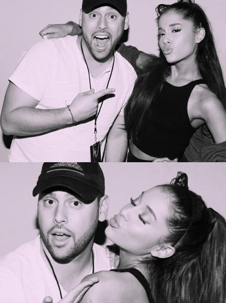 What A Team Ariana Grande Posts A Loved Up Message To Her Manager Scooter Braun Capital 