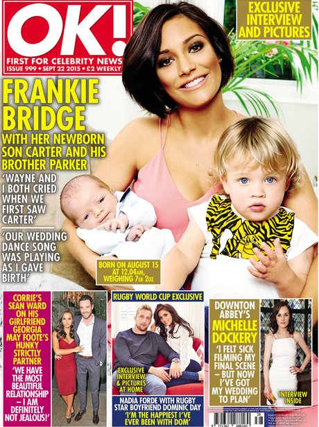 Frankie Bridge OK Magazine
