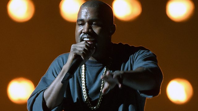Kanye West at the 2015 iHeartRadio Music Festival