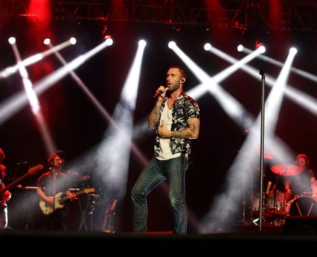 Maroon 5 perform live at the Singapore Grand Prix