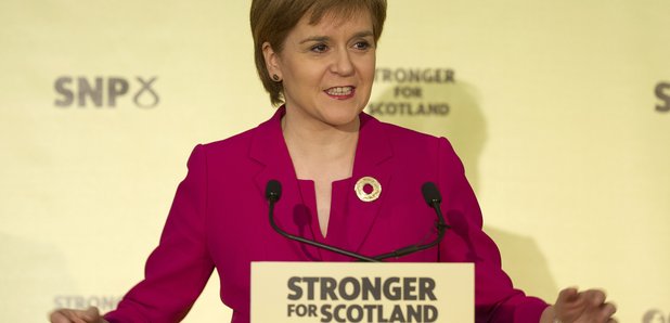 First Minister Nicola Sturgeon
