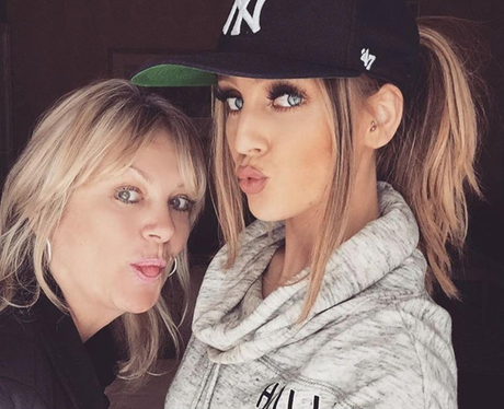 Perrie Edwards and Mum