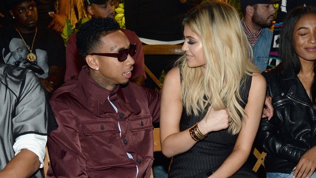 Tyga and Kylie Jenner at New York Fashion Week
