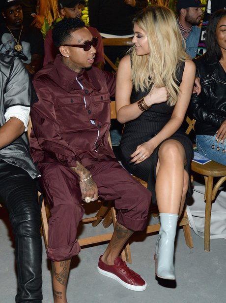 Tyga and Kylie Jenner at New York Fashion Week