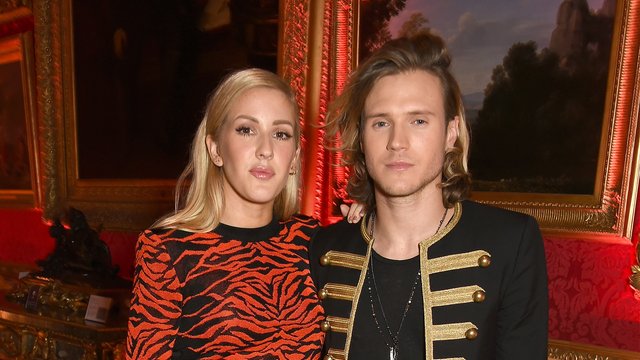  Ellie Goulding and Dougie Poynter  LFW