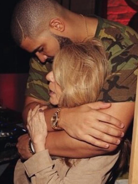 Drake and his mum
