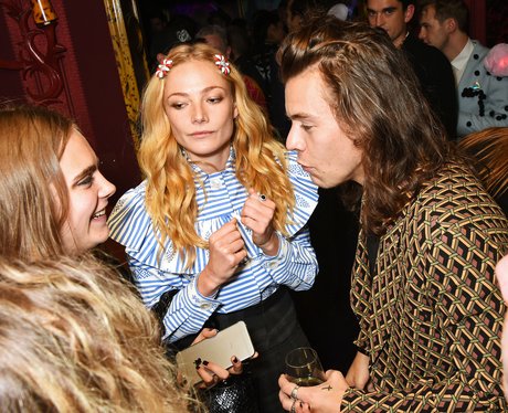 Harry Styles and Cara Delevingne