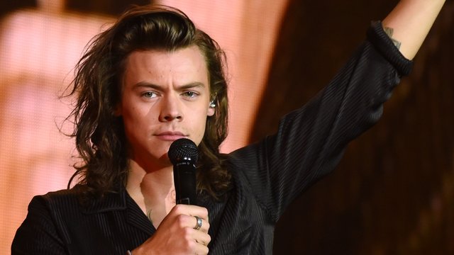 Harry Styles performs on the on the road again our
