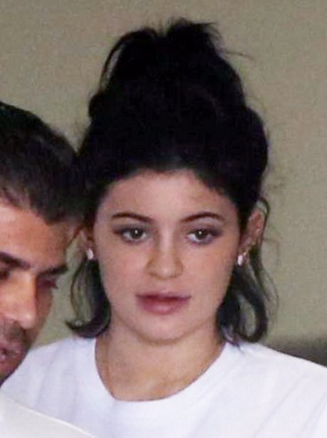 Kylie Jenner wearing no make-up