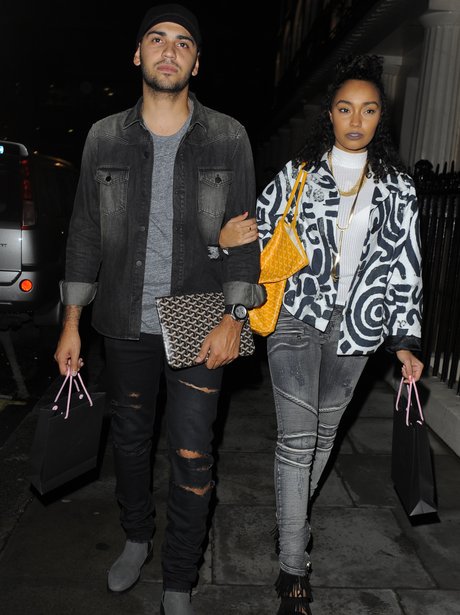 Leigh Anne Pinnock and her boyfriend