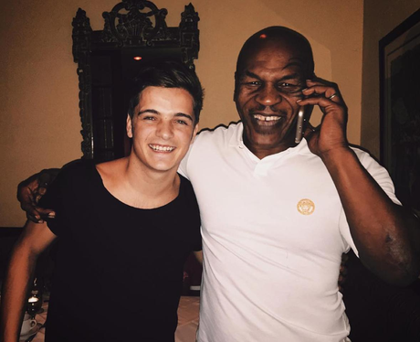 Martin Garrix and Mike Tyson