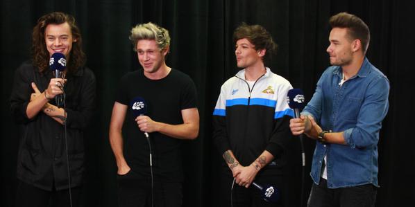 One Direction Backstage at the O2 2015