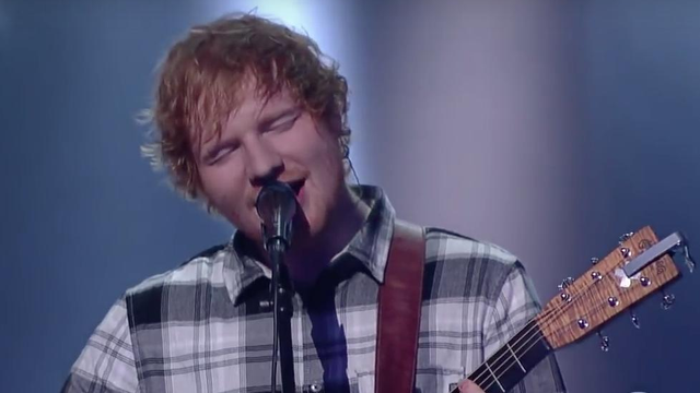 Ed Sheeran Colbert Report