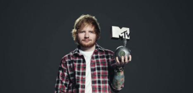 Ed Sheeran EMA Host Photo